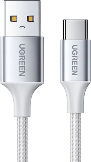 Ugreen Us288 Braided USB 2.0 Cable USB-C Male - USB-A PD Gray 1m 60131