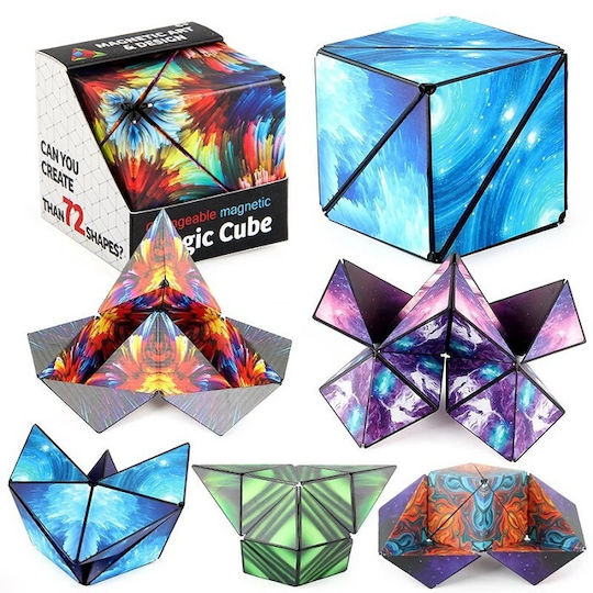 Changeable Magnetic Magic Cube Create 72 Shapes Abs Plastic Size 5.0x5.0x5.0 Cm Design Camouflage Army Oem