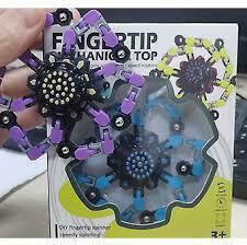 Chain Fidget Spinner Plastic Purple