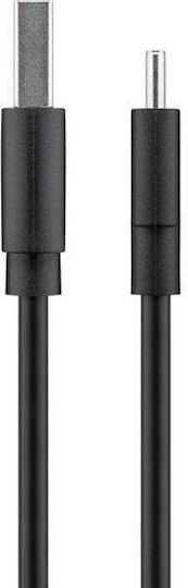 Goobay USB 2.0 Cable USB-C Male - USB-A 15W Black 1m