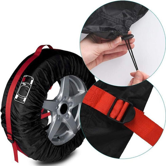 Auto Schutz Zubehör Ρεζέρβα Abdeckung 0778 Größe S 13"-19" Satz 4 Stücke
