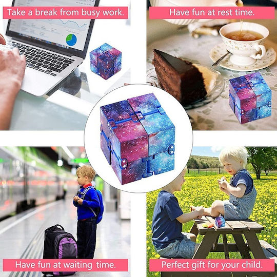 Infinity Cube Fidget Toy Anti Stress Relief Kids Toys Gift Colourful III OEM