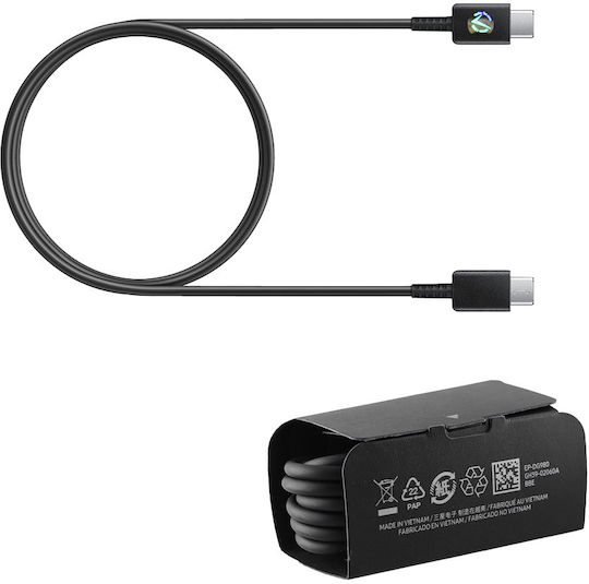Samsung USB 2.0 Кабел USB-C Мъжки - USB-C 40W Черен 1m EP-DG980BBE Bulk