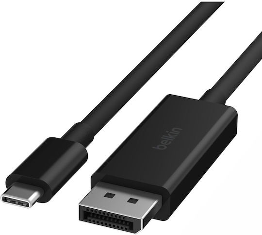 Belkin Cablu Video USB-C Masculin - DisplayPort Negru 1.4m AVC014BT2MBK