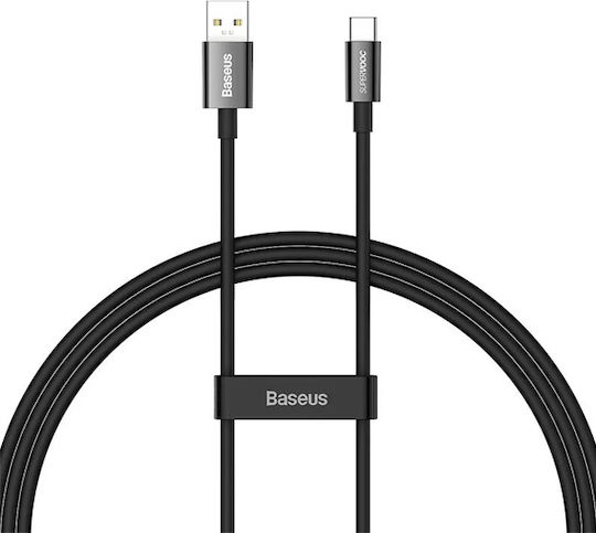 Baseus Superior USB 2.0 Cable USB-C male - USB-A 65W Black 2m (CAYS001001)