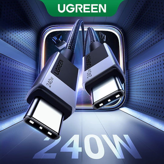 Ugreen USB 2.0 USB-C Male To USB-C 240W Gray 1m Cable
