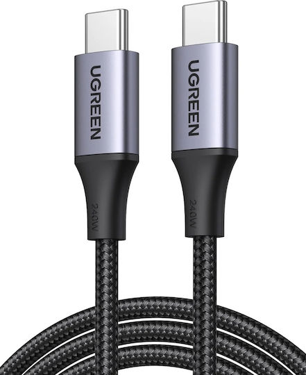 Ugreen USB 2.0 Cable USB-C male - USB-C 240W Γκρι 2m 45068