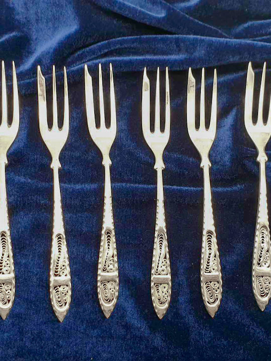 Set of Forks Silver 16cm 6pcs