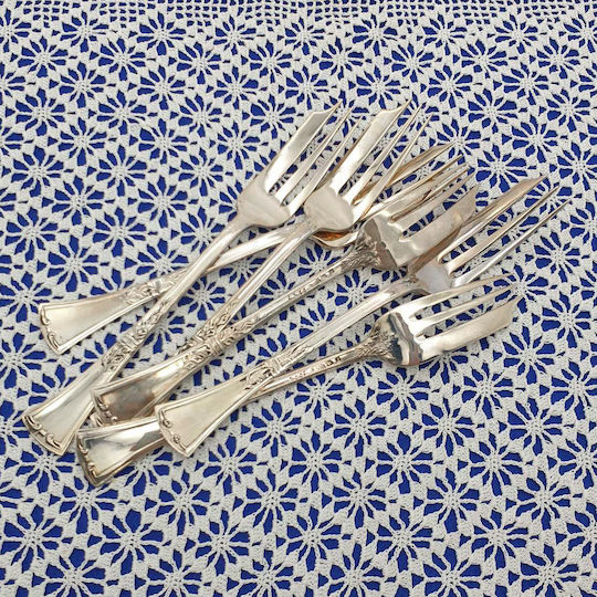 Silver Forks 6 Pieces 15cm Pir00018