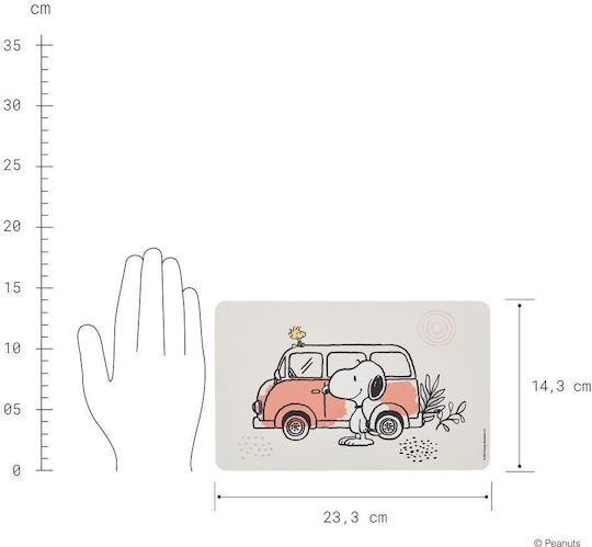 Peanuts Δίσκος Πρωινού "snoopy Bus" Πολύχρωμο Μελαμίνη Laminate Μήκος 23,3 X Πλάτος 14,3 X Ύψος 0,2 Cm Peanuts Δίσκος Πρωινού "snoopy Bus" Πολύχρωμο Μελαμίνη Laminate Μήκος 23,3 X Πλάτος 14,3 X Ύψος 0,2 Cm