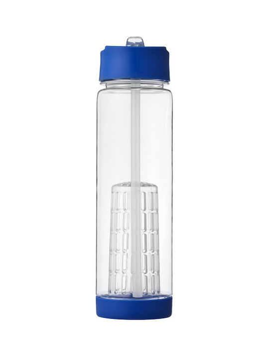 Tutti-frutti 740 Ml Tritan Infuser Sport Bottle Transparent Blue Πλαστικό Tutti-frutti 740 Ml Tritan Infuser Sport Bottle Transparent Blue Πλαστικό