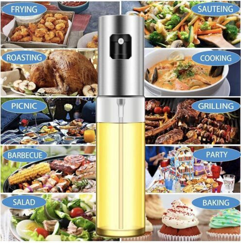 Oil and Vinegar Spray Container 100ml Glass
