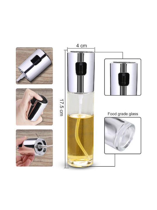 Oil and Vinegar Spray Container 100ml Glass