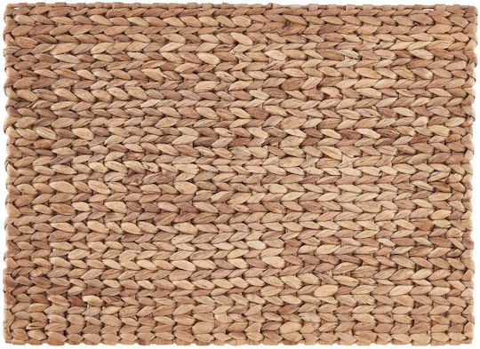 Natural Twist Σουπλά 48x35 Cm Nature Φυσικό Υάκινθος Νερού Μέταλλο Μήκος 48 X Πλάτος 35 Cm