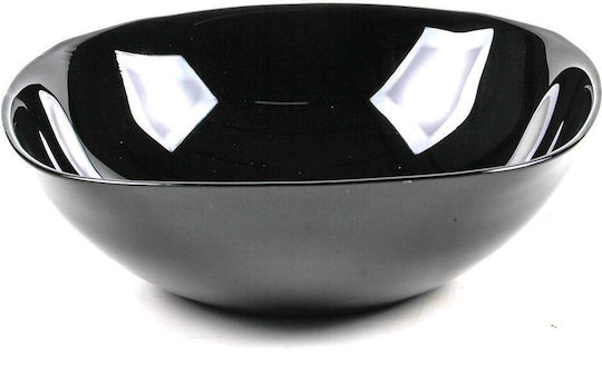 Carine Black Luminarc 21-Piece Opaline Dinnerware Set