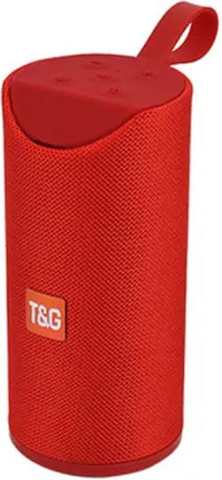 T&G Tg-113 Bluetooth Speaker 10W with Radio and Battery Life up to 3 hours Red
