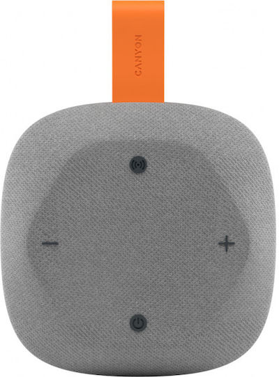 Canyon Hexagon 10 Ηχείο Bluetooth 8W με Διάρκεια Μπαταρίας έως 12 ώρες Grey/Orange