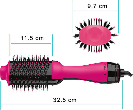 Revlon One Step Ceramic Electric Brush with Air for Straightening 1100W
