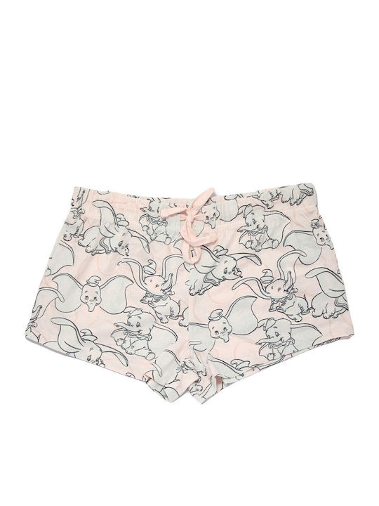 Disney Summer Women's Pyjama Set Light pink Dumbo