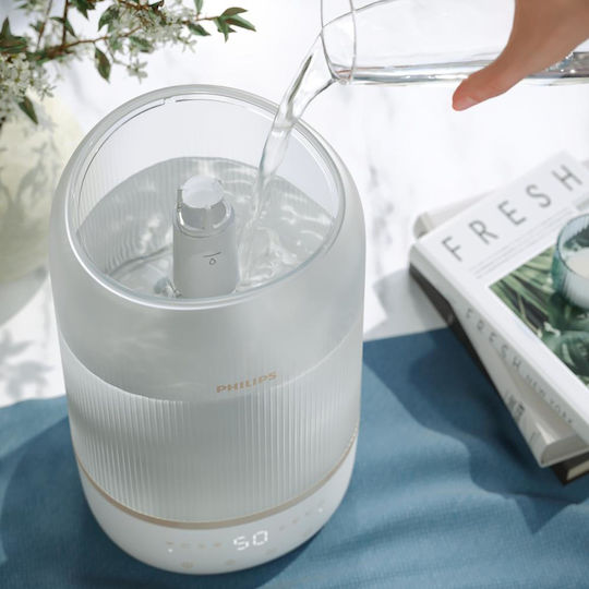 Philips Sky High Mist Καθαριστής Αέρα / Υγραντήρας 19.6W για Χώρους 41m²