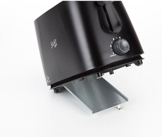 Jata Toaster 2 Schlitze 750W Schwarze