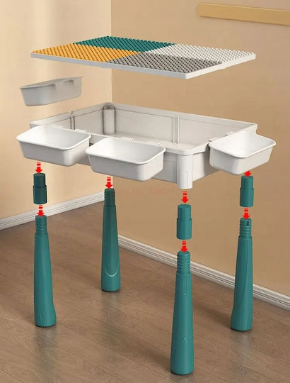 Kids Table and Chairs Set for Painting made of Plastic