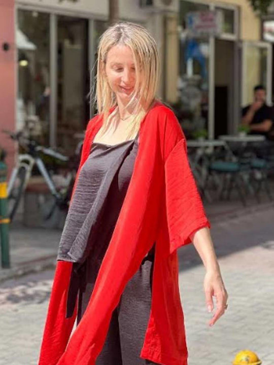 Women's Kimono Watermelon