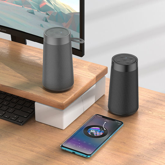 Hoco HC13 Ηχείο Bluetooth 5W με Ραδιόφωνο και Διάρκεια Μπαταρίας έως 3 ώρες Μαύρο