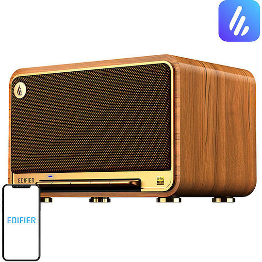 Edifier D32 Bluetooth Speaker 60W with Battery Life up to 12 hours coffee