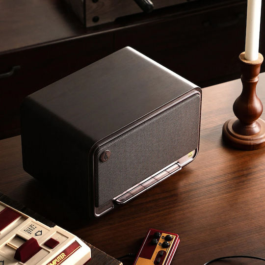 Edifier D32 Bluetooth Speaker 60W with Battery Life up to 12 hours Black Walnut