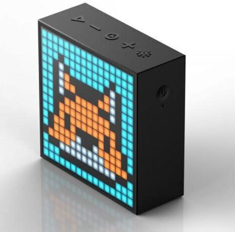 Divoom Tivoo TimeBox Evo Bluetooth Speaker 6W with Battery Life up to 6 hours Black