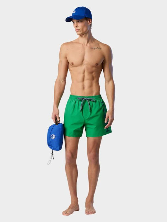Costume De Baie Bărbați Pantaloni Scurți Verzi cu Model
