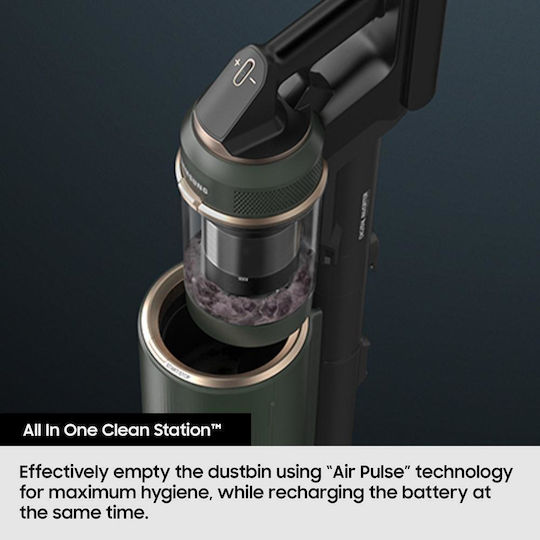 Samsung Plus Complete Extra Reîncărcabilă Aspirator Stick Verde