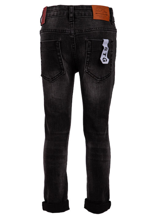 Denim Kinderhosen Street Gang Stgb518 Anthrazit Denim Kinderhosen Street Gang Stgb518 Anthrazit