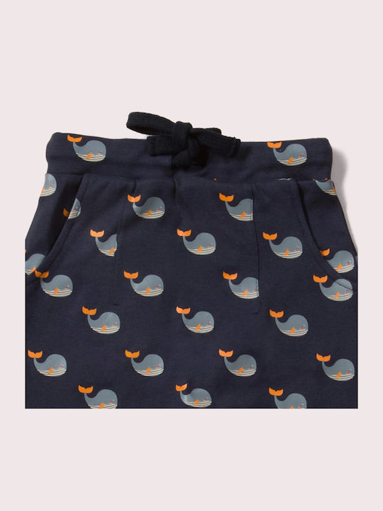 Little Green Radicals Pantaloni din Material Textil pentru Copii Roșu