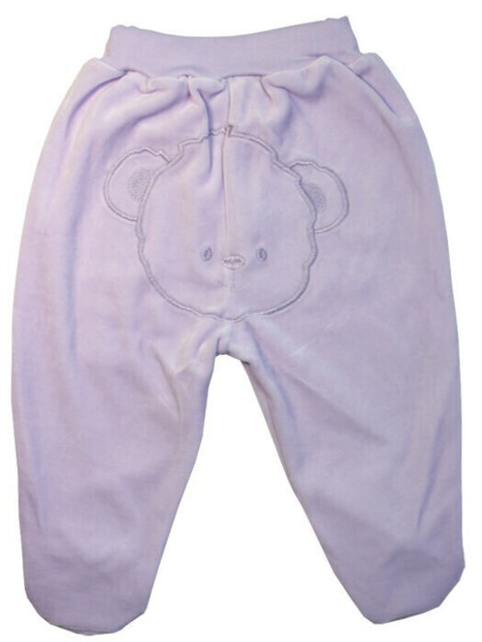 Salomea Pantaloni din Material Textil pentru Copii lila