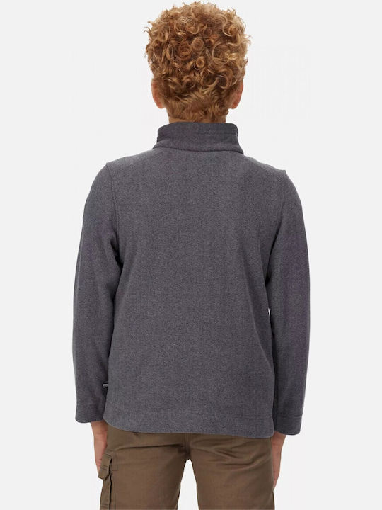 Παιδικό Fleece Regatta Cabe Jr Half Zip Γκρι