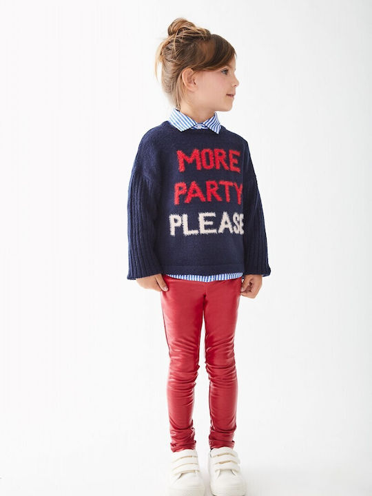 Kinderpullover Langarm Rot