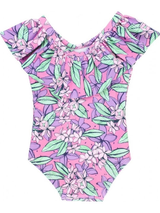 Ruffle Butts Costum de baie pentru copii Întreg Violet