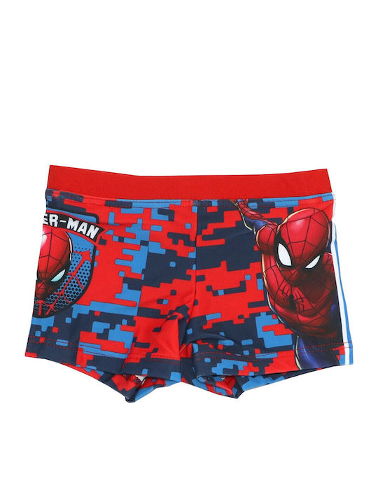 Marvel Costum de baie pentru copii Pantaloni scurți de înot Red