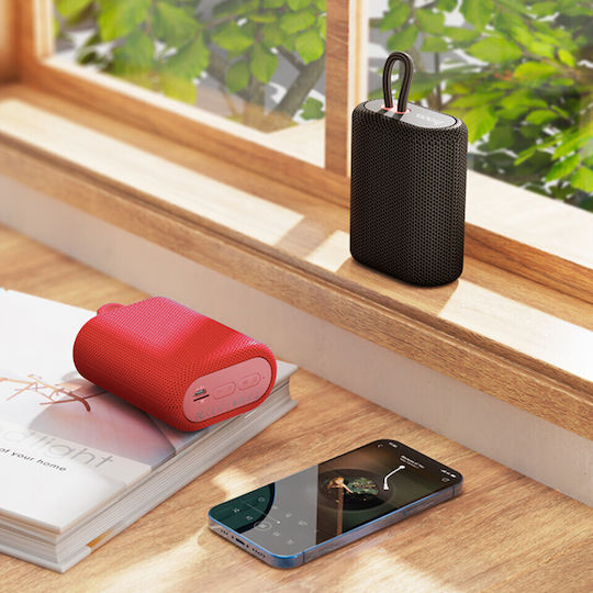 Hoco Uno Bluetooth Speaker 5W with Radio and Battery Life up to 3 hours Black