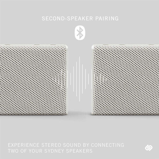 Urbanista Sydney Bluetooth Speaker 3W with Battery Life up to 5 hours White Mist