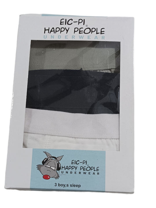 Happy People Boxer Παιδικό Aγόρι 3 Τεμάχια Unica 5377b Happy People Boxer Παιδικό Aγόρι 3 Τεμάχια Unica 5377b