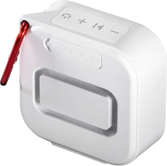 HAMA Pocket 2.0 Impermeabil Boxă Bluetooth 3.5W cu Durată de Baterie până la 16 ore Alb