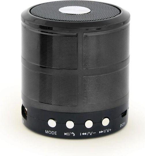 Gembird SPK-BT-08 Bluetooth Speaker 3W with Battery Life up to 3 hours Black