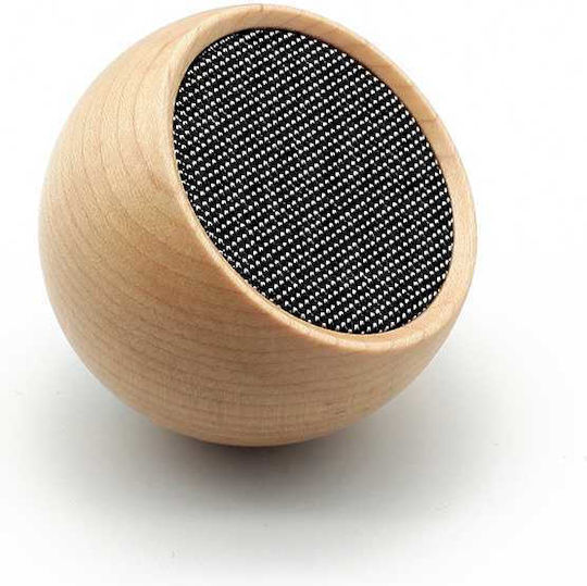 Gingko Tumbler Selfie Boxă Bluetooth 3W cu Durată de Baterie până la 10 ore Natural Maple