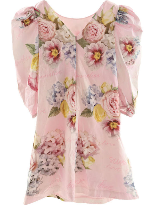 Φόρεμα Monnalisa Floral 715904 5651-0090 Κορίτσι