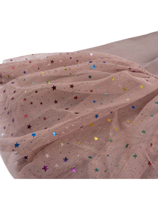 Konges Slojd Children's Dress Tulle "Little Stars"