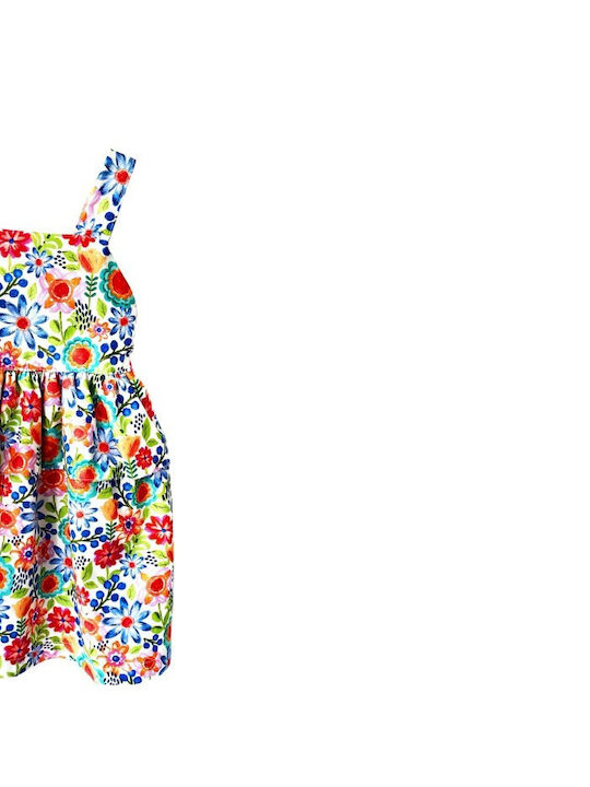 Grammy Kinderkleid Blumen Mehrfarbig