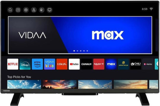 Toshiba Smart Τηλεόραση 32" Full HD QLED QV2F HDR (2024) 32QV2F63DG